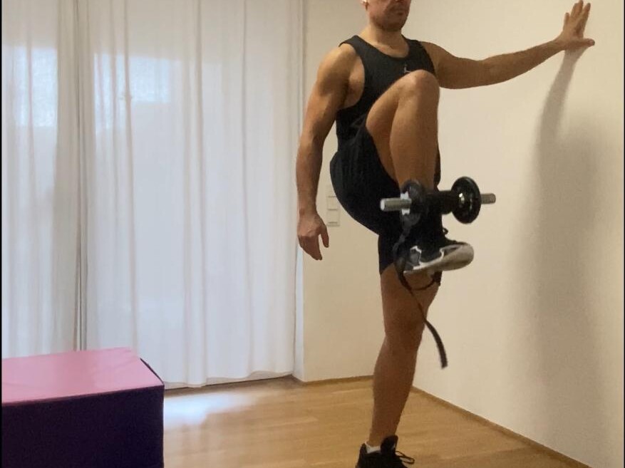 Hip flexor hantel
